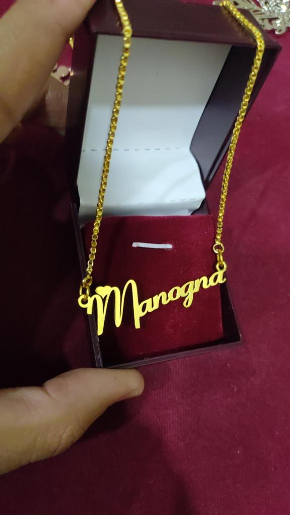 Customized name pendant shop near me 
