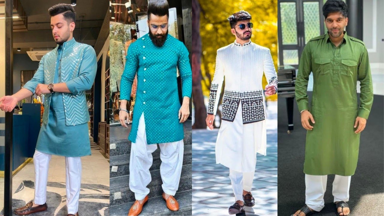 kurta pajama Designs for boys || Latest Kurta Pajama for Men ...