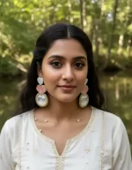 Bride Beaded Earrings – Handmade Wedding Jewelry for Bridal Shower & Bachelorette